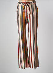 Pantalon large marron CAROLINE BISS pour femme seconde vue