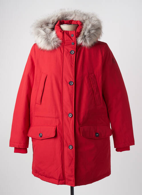 Parka rouge TOMMY HILFIGER pour homme