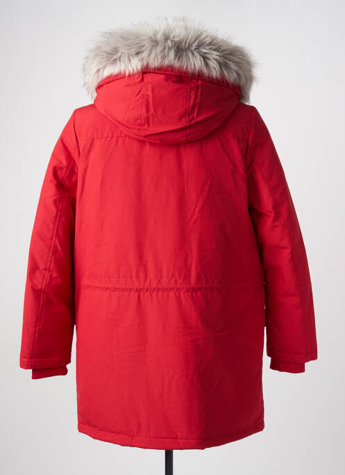 Parka rouge TOMMY HILFIGER pour homme