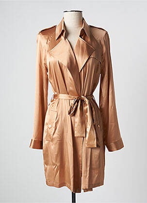 Veste casual col tailleur or MARJOLAINE femme