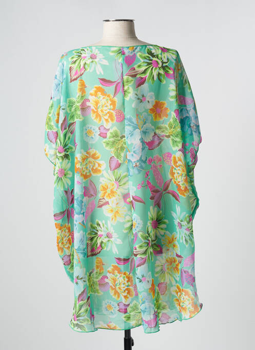 Robe de plage vert ANTIGEL femme