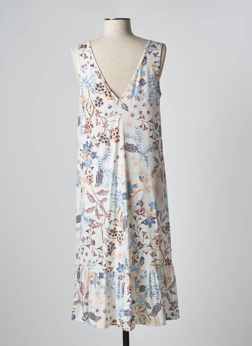 Robe mi-longue blanc MEY pour femme