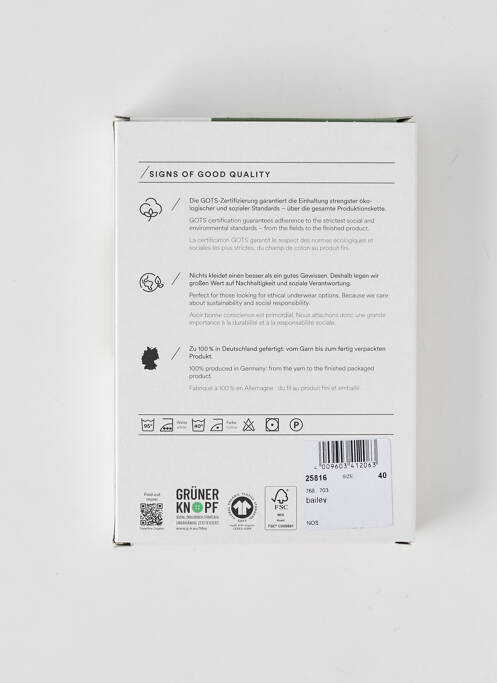 Top/Caraco beige MEY pour femme