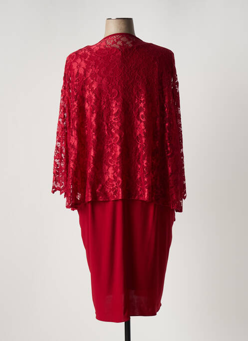 Ensemble robe rouge FASHION NEW YORK pour femme