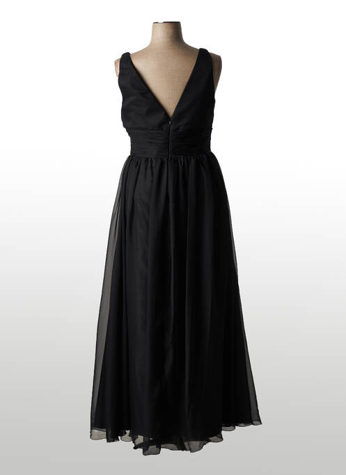 Robe longue noir FASHION NEW YORK pour femme