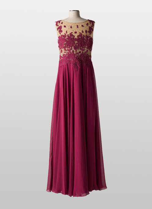 Robe longue rouge SYLFANY pour femme