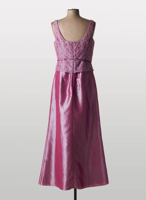 Robe longue violet FASHION NEW YORK pour femme