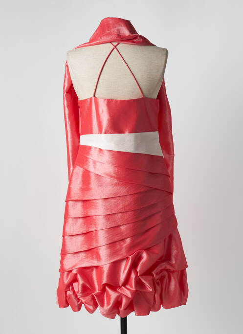 Robe mi-longue rose CREATIF PARIS pour femme