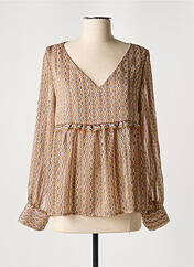 Blouse orange VINTAGE LOVE pour femme seconde vue