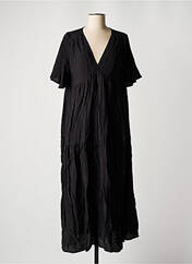 Robe longue noir VINTAGE LOVE pour femme seconde vue