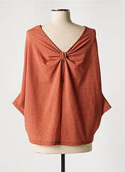 Top orange PAKO LITTO pour femme seconde vue