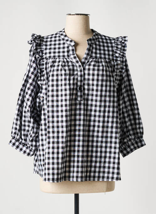 Blouse noir VINTAGE LOVE pour femme