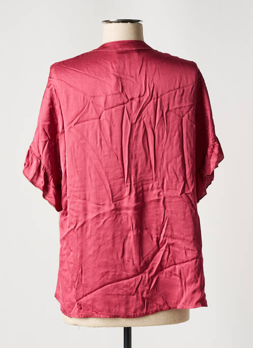 Blouse rose PAKO LITTO pour femme