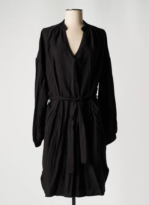 Robe mi-longue noir VINTAGE LOVE pour femme