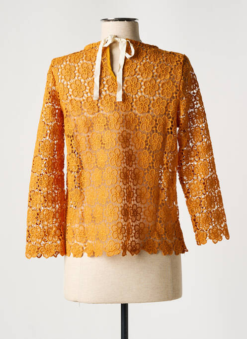 Top orange ANDY & LUCY pour femme