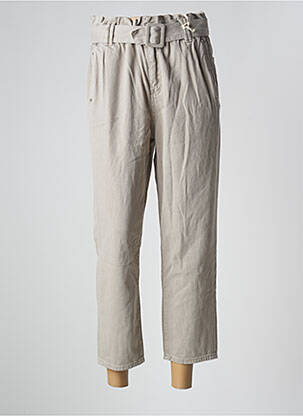 Pantalon 7/8 gris NAGEV pour femme