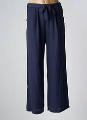 Pantalon large bleu VINTAGE LOVE pour femme seconde vue