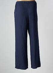 Pantalon large bleu VINTAGE LOVE pour femme seconde vue