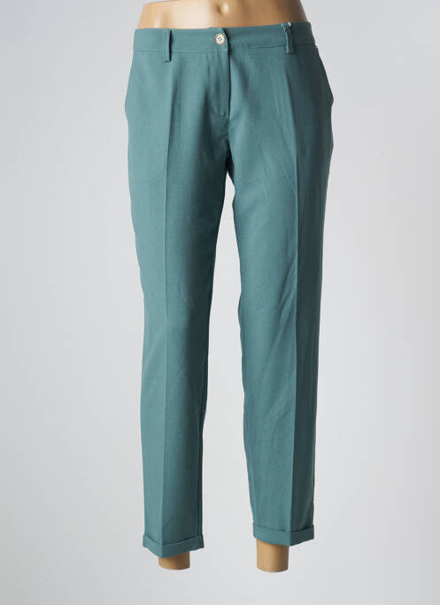 Pantalon 7/8 vert PAKO LITTO pour femme