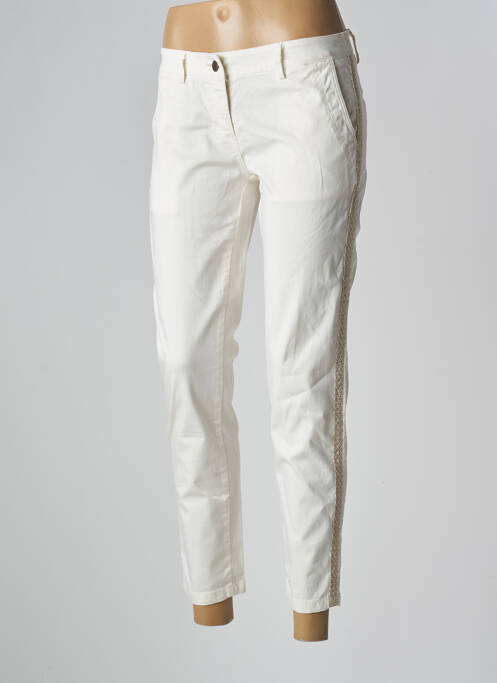 Pantalon chino beige PAKO LITTO pour femme