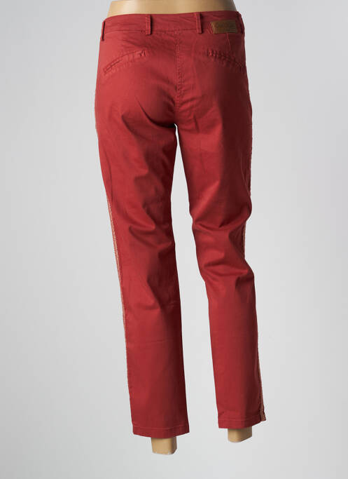 Pantalon chino orange fonce PAKO LITTO pour femme