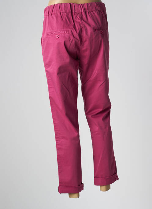 Pantalon chino rose PAKO LITTO pour femme