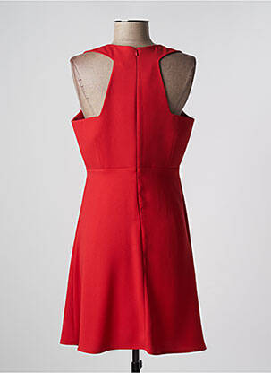 Robe mi-longue sans manche sans manche rouge EVA KAYAN femme