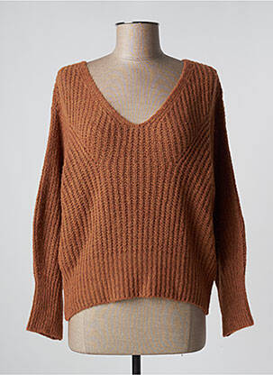 Pull marron LOLA ESPELETA pour femme