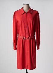 Robe mi-longue rouge K-DESIGN pour femme seconde vue