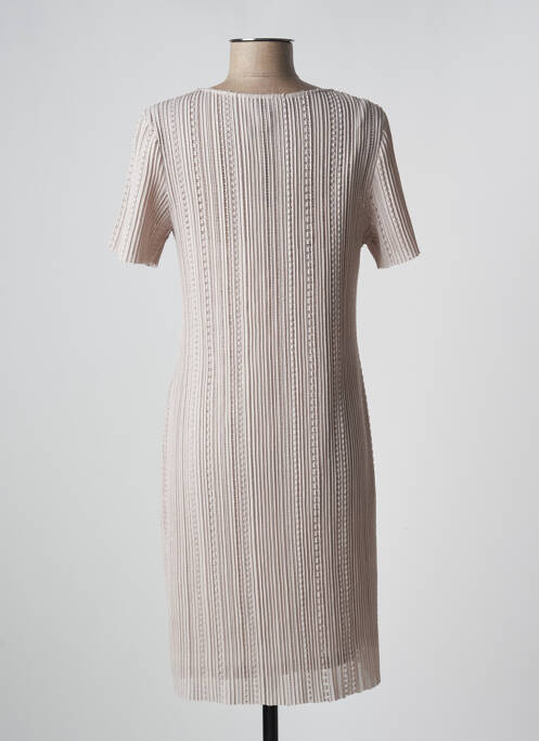 Robe mi-longue beige EVA KAYAN pour femme