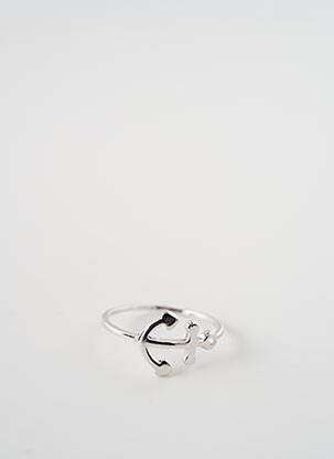 Bague matériaux argent argent TATA GISELE femme