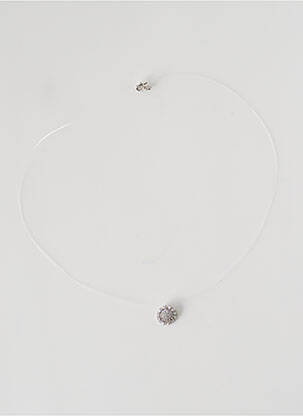 Collier matériaux argent argent TATA GISELE femme