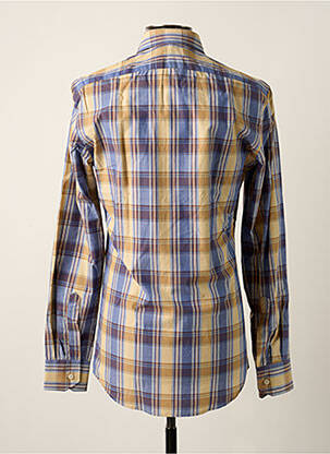 Chemise manches longues manches longues bleu BELLONI homme