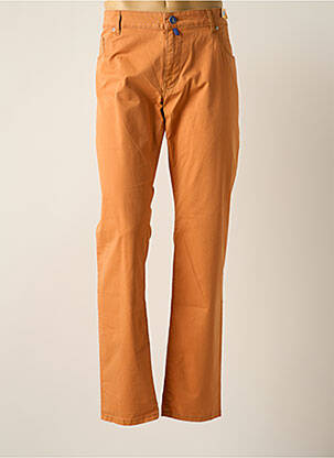Pantalon slim stretch taille normale orange M5 BY MEYER homme