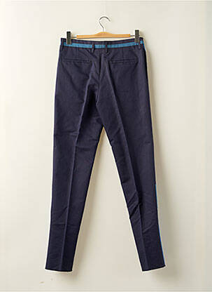 Pantalon chino tissage chiné taille normale bleu KENZO homme