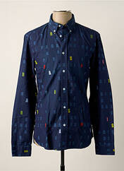 Chemise manches longues bleu KENZO pour homme seconde vue