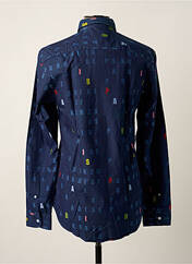 Chemise manches longues bleu KENZO pour homme seconde vue