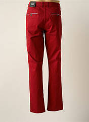 Pantalon chino rouge DELAHAYE pour homme seconde vue