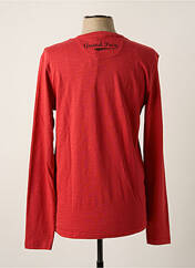 T-shirt rouge DELAHAYE pour homme seconde vue