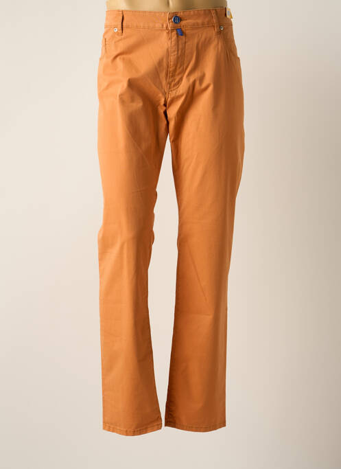 Pantalon slim stretch taille normale orange M5 BY MEYER homme
