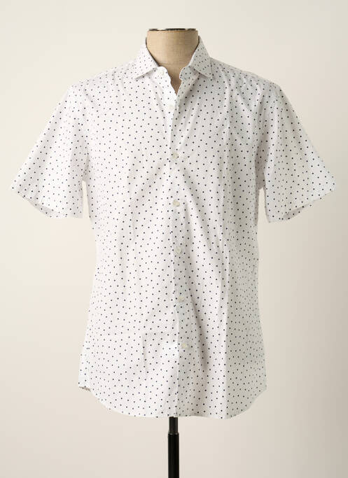 Chemise manches courtes blanc BELLONI pour homme