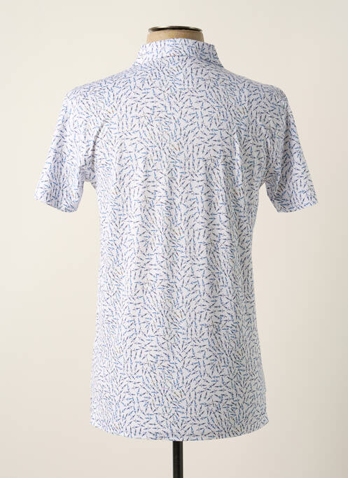 Polo blanc R2 AMSTERDAM pour homme