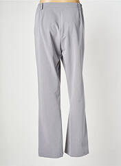 Pantalon droit gris PLURIELLES pour femme seconde vue