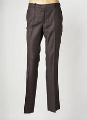 Pantalon droit marron fonce PIERRE D'ARLANC pour homme seconde vue