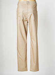 Pantalon slim beige S.QUISE pour femme seconde vue