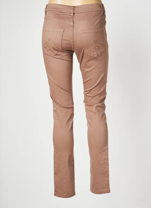 Jegging marron S.QUISE pour femme