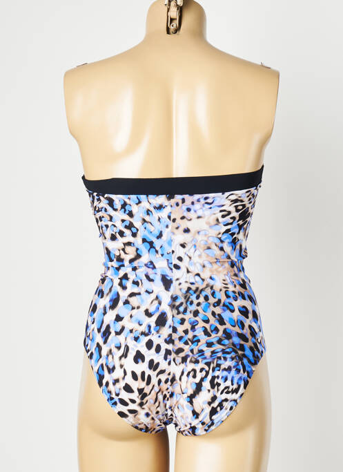 Maillot de bain 1 pièce bleu PAIN DE SUCRE femme