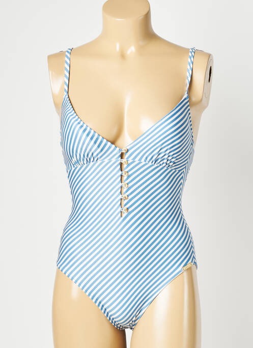 Maillot de bain 1 pièce bleu WATERCULT pour femme