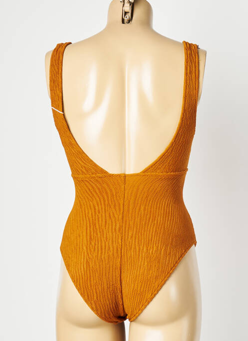 Maillot de bain 1 pièce marron WATERCULT pour femme