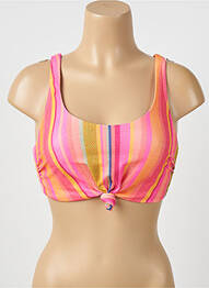 Haut de maillot de bain stretch brassieres rose WATERCULT femme